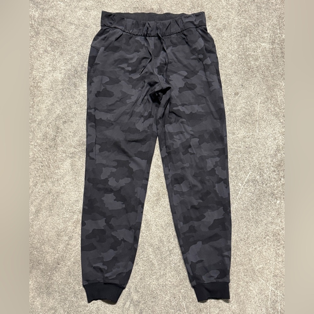 Lululemon Black Camouflage Pants